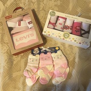 NWT Infant Socks and Bodysuit Sets